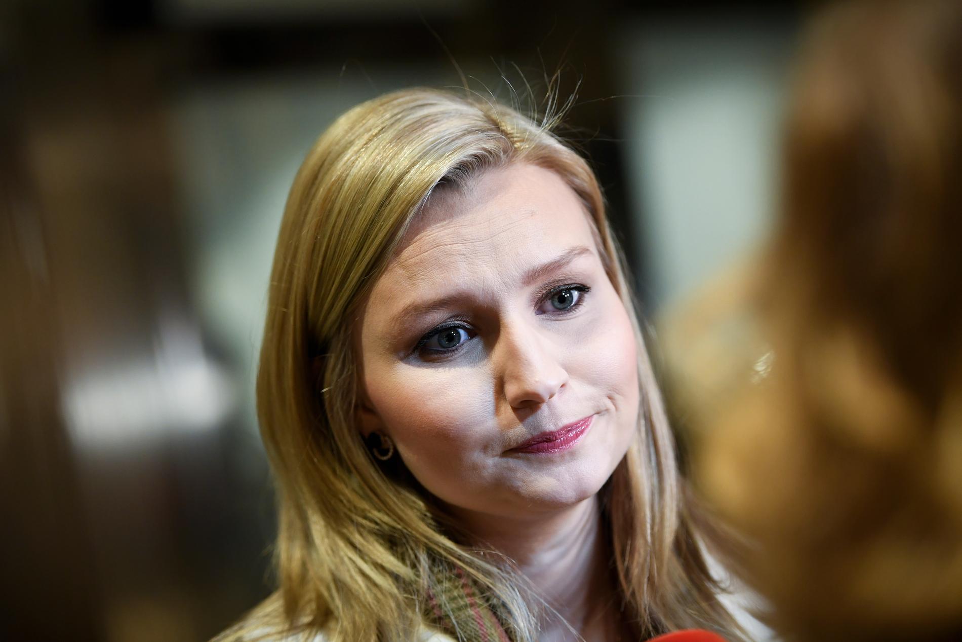 Kristdemokraternas partiledare Ebba Busch Thor.