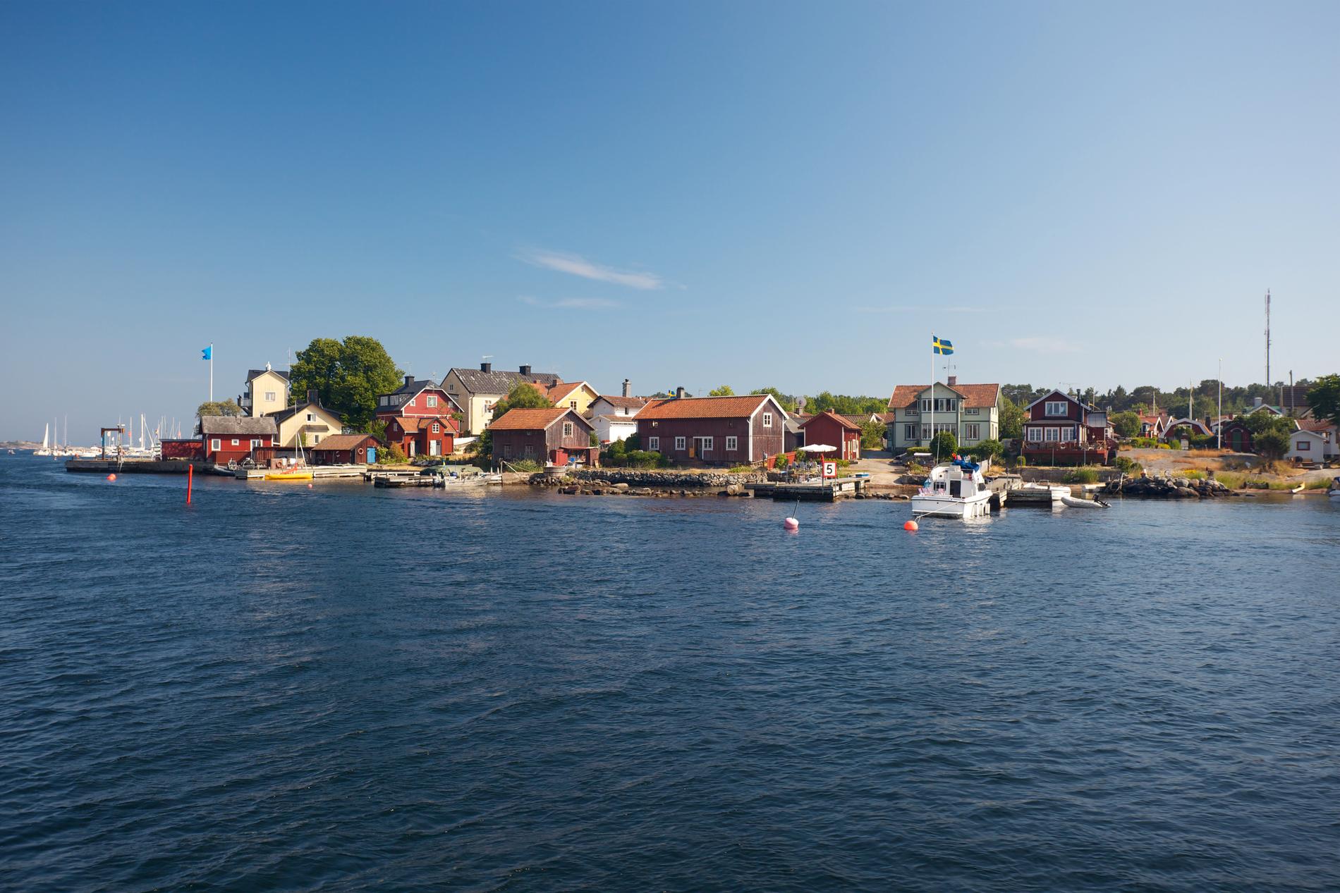 En timme från storstan ligger Sandhamn. 