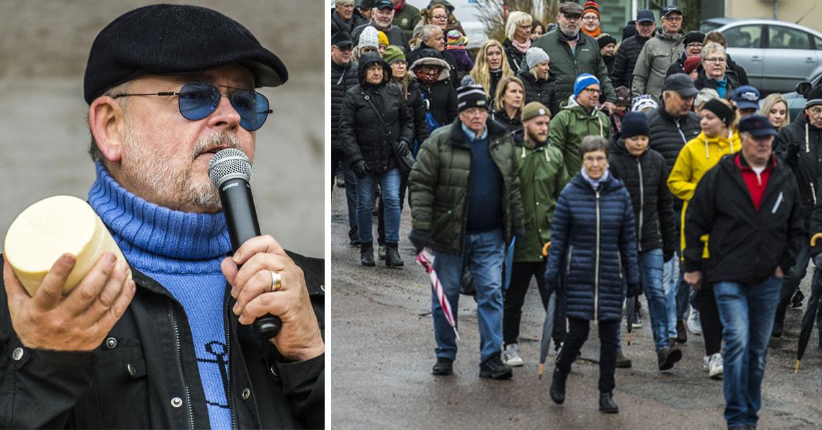 Ostprotest i Boxholm 2018. 