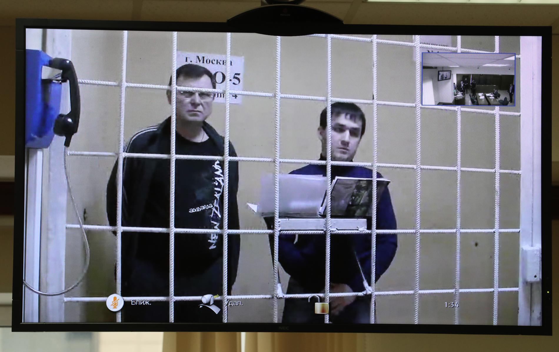 Två av de misstänkta, Vladimir Kalmykov och Ishtimir Khudzhamov.