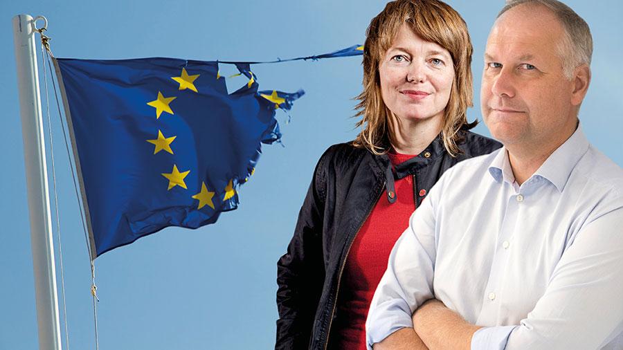 Folkomröstningens beslut från 2003 måste respekteras. EU:s återhämtningsfond efter coronakrisen bör vara en fråga för euroländerna, inte för oss. Sveriges regering måste göra tydligt att vi ska stå fria från den nya fonden, skriver Jonas Sjöstedt och Malin Björk.