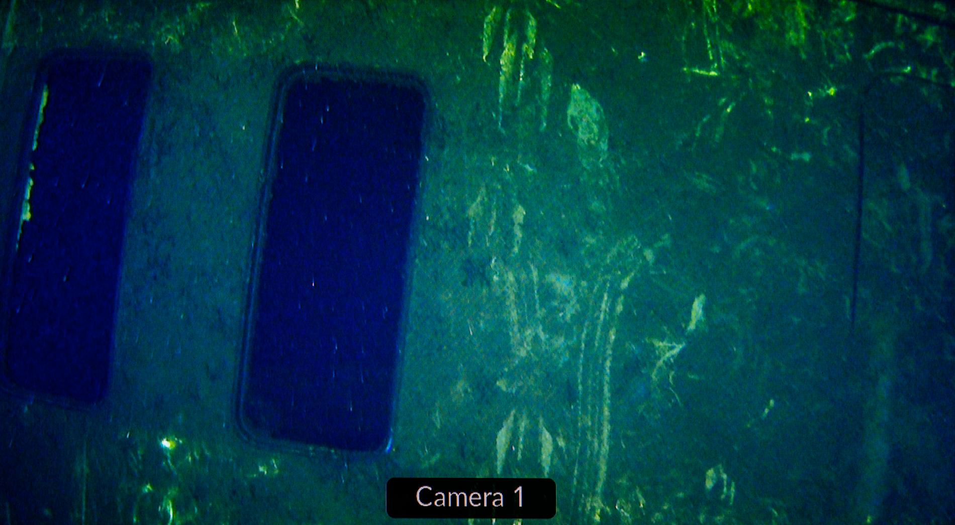 Bild från dykningarna med den specialbyggda undervattensdrönaren. Tekniken heter fotogrammetri.