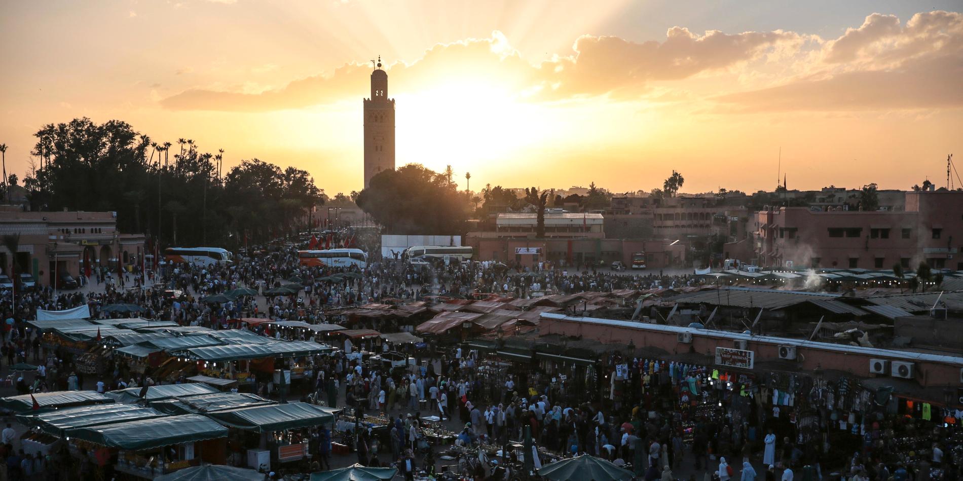 Marrakesh. Arkivbild.