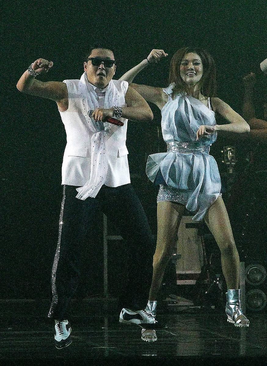Kilbride klarade inte av att dansa ”Gangnam style” som PSY (bilden).