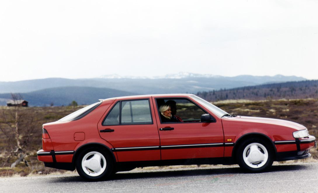 Saab 9000 årsmodell 1997.