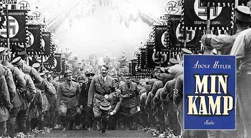 BOKEN SLÄPPS FRI  Upphovsrätten till Adolf Hitlers bok ”Mein Kampf” upphör i år. ”Att läsa den är stundvis som att förflytta sig till nutid”, skriver Åsa Linderborg.