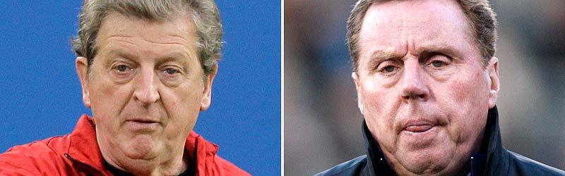 Vem tar över? Roy Hodgson eller Harry Redknapp. Någon av dem ersätter Fabio Capello som engelsk förbundskapten, det pekar i alla fall oddsen på hos ett spelbolag.