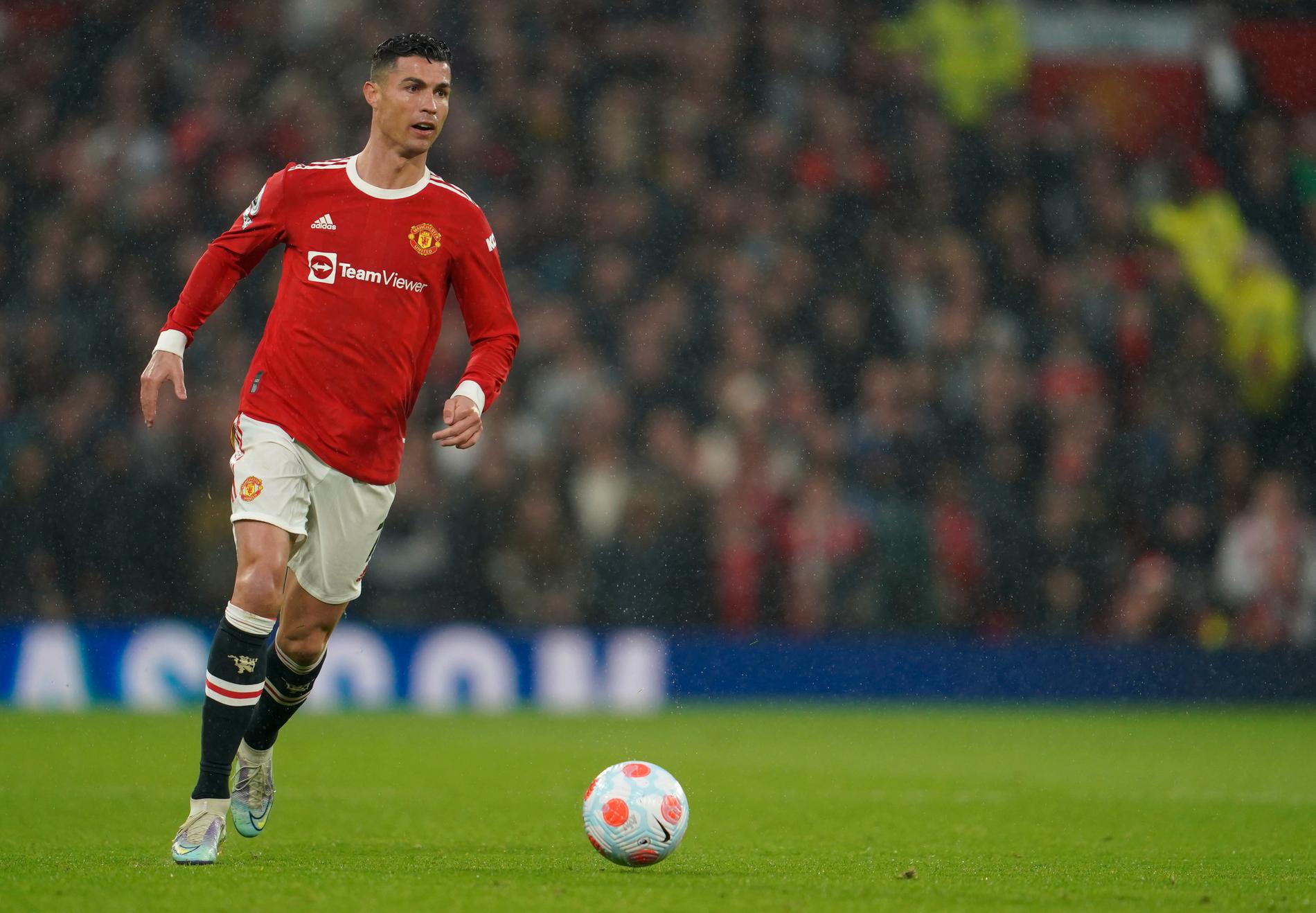 Cristiano Ronaldo uppges vilja lämna Manchester United, efter bara en säsong. Arkivbild.
