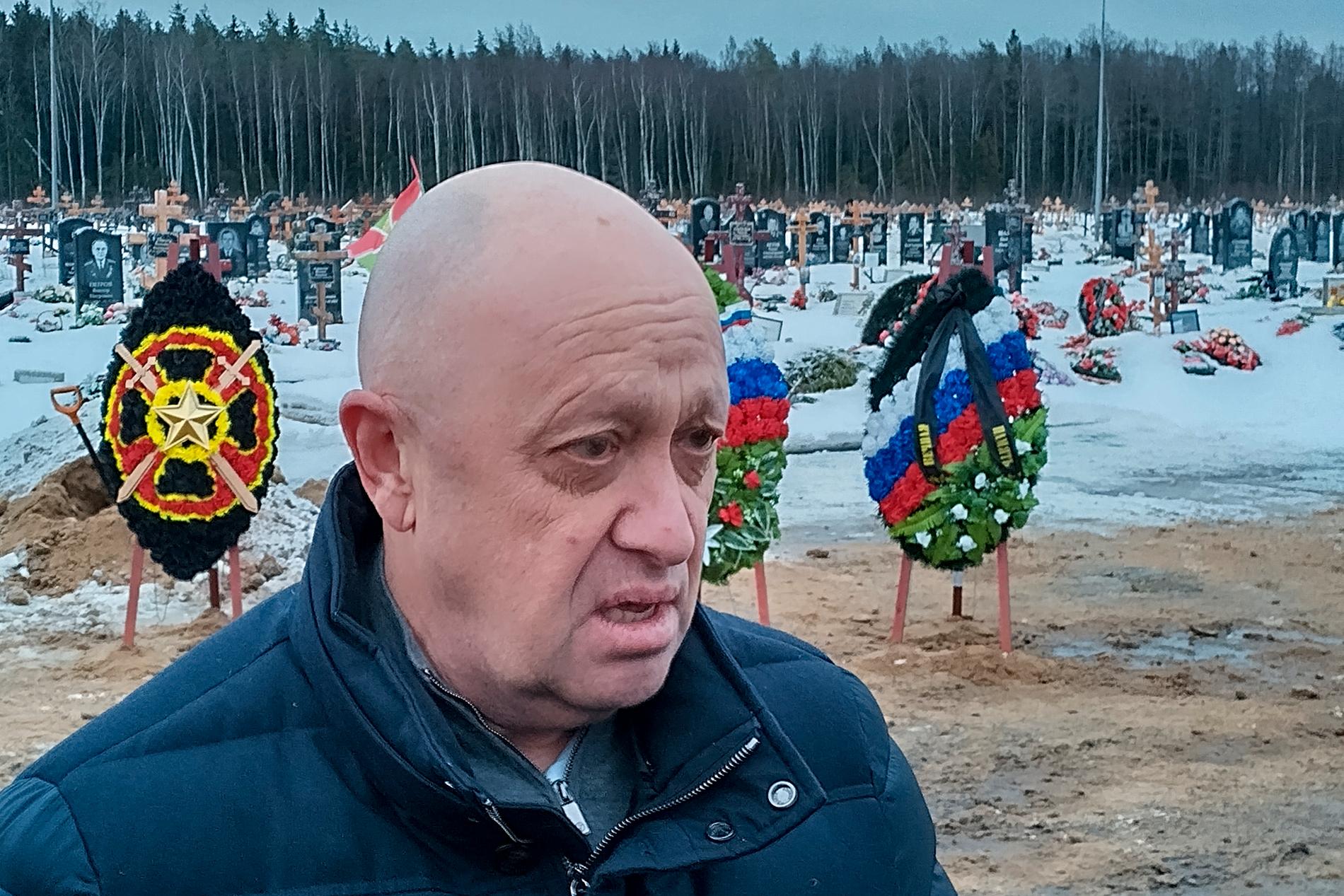 Evan Gerschkovich rapporterade om Wagnergruppen. På bild Wagnerchefen Jevgenij Prigozjin, även kallad ”Putins kock”.