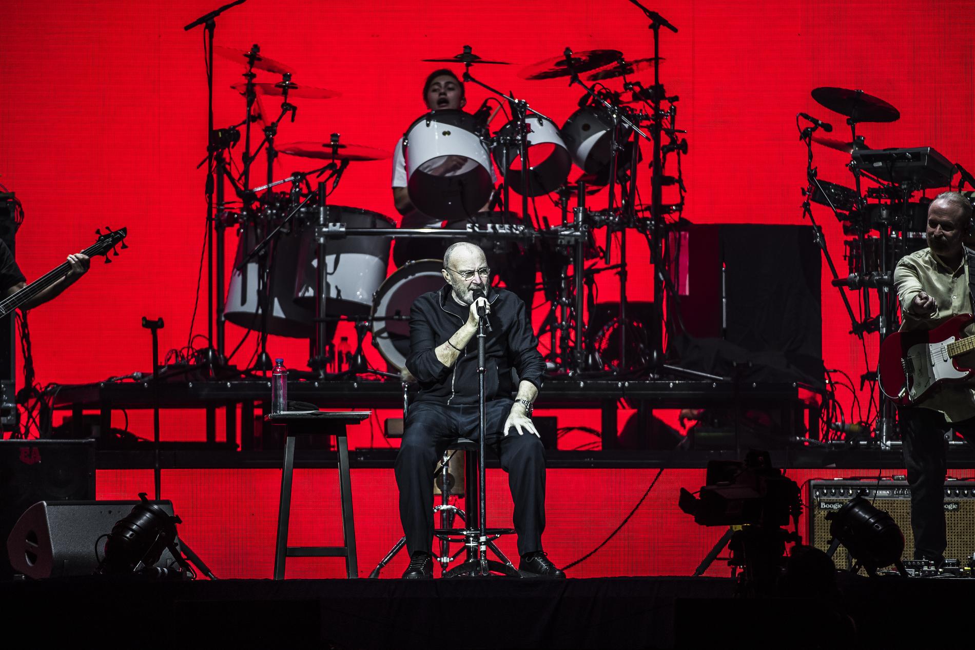 Konsert med Phil Collins i Stockholm 2019. 