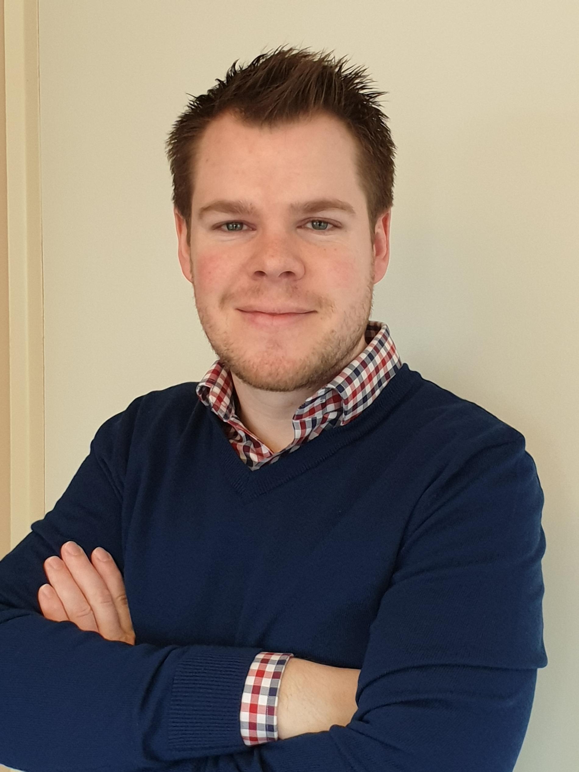 Arne Bergvik, chefsanalytiker på Jämtkraft.
