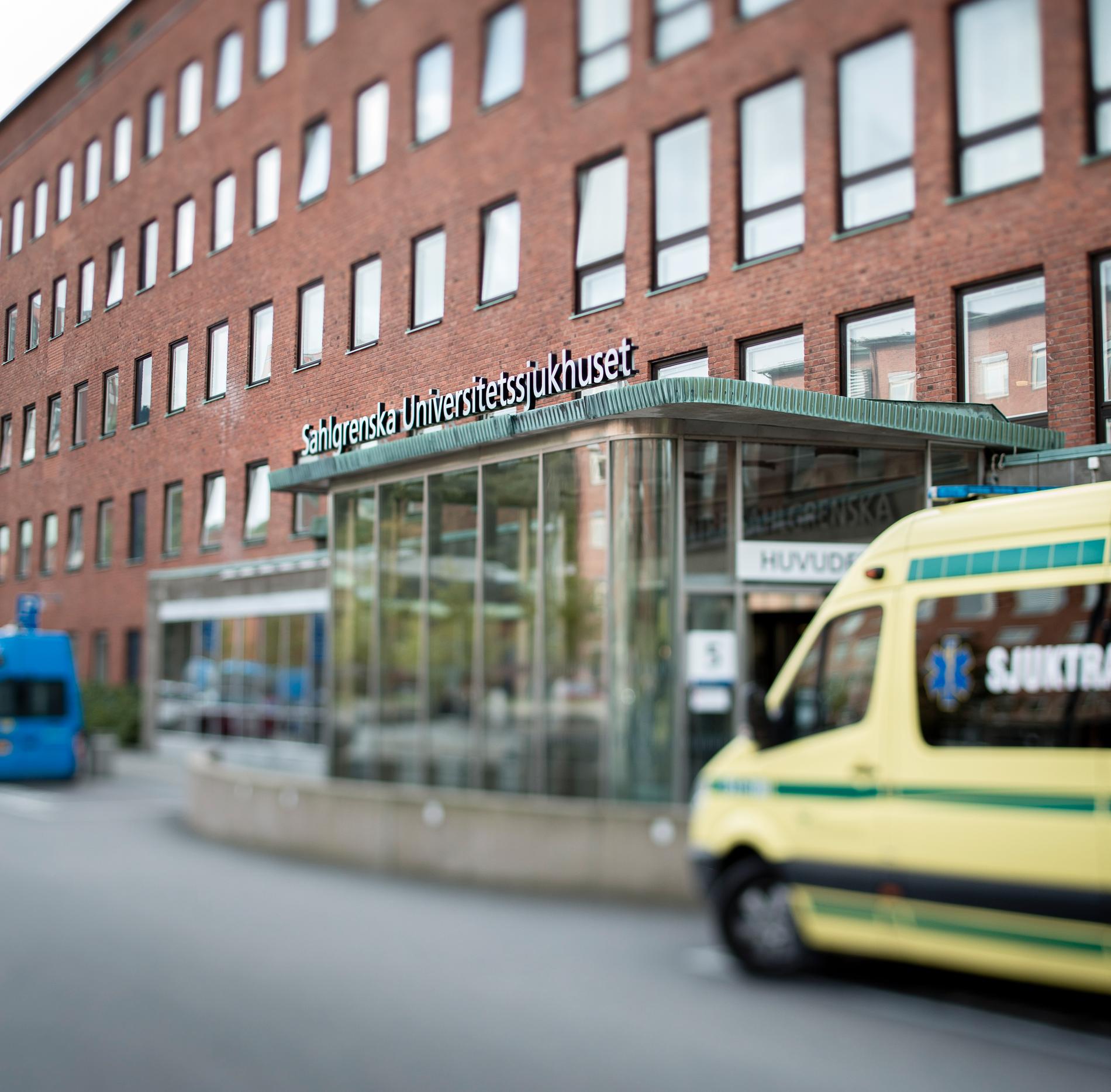 Sahlgrenska universitetssjukhuset.