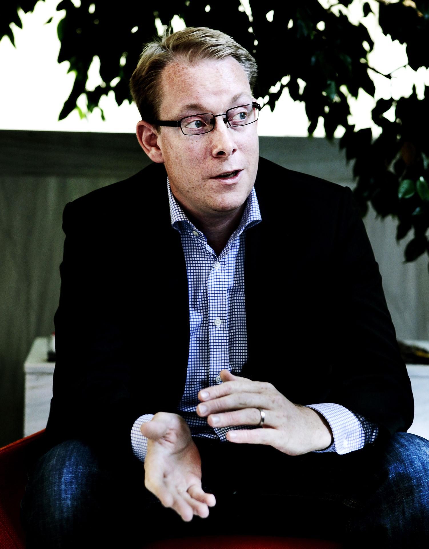 Tobias Billström, (m) Migrationsminister.