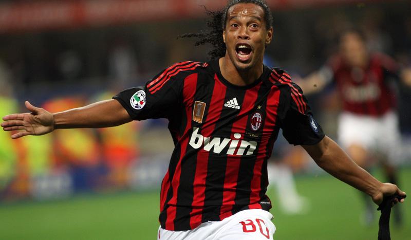 Ronaldinho nätade för Milan i kväll. Lecce besegrades hemma på San Siro med 2–0.