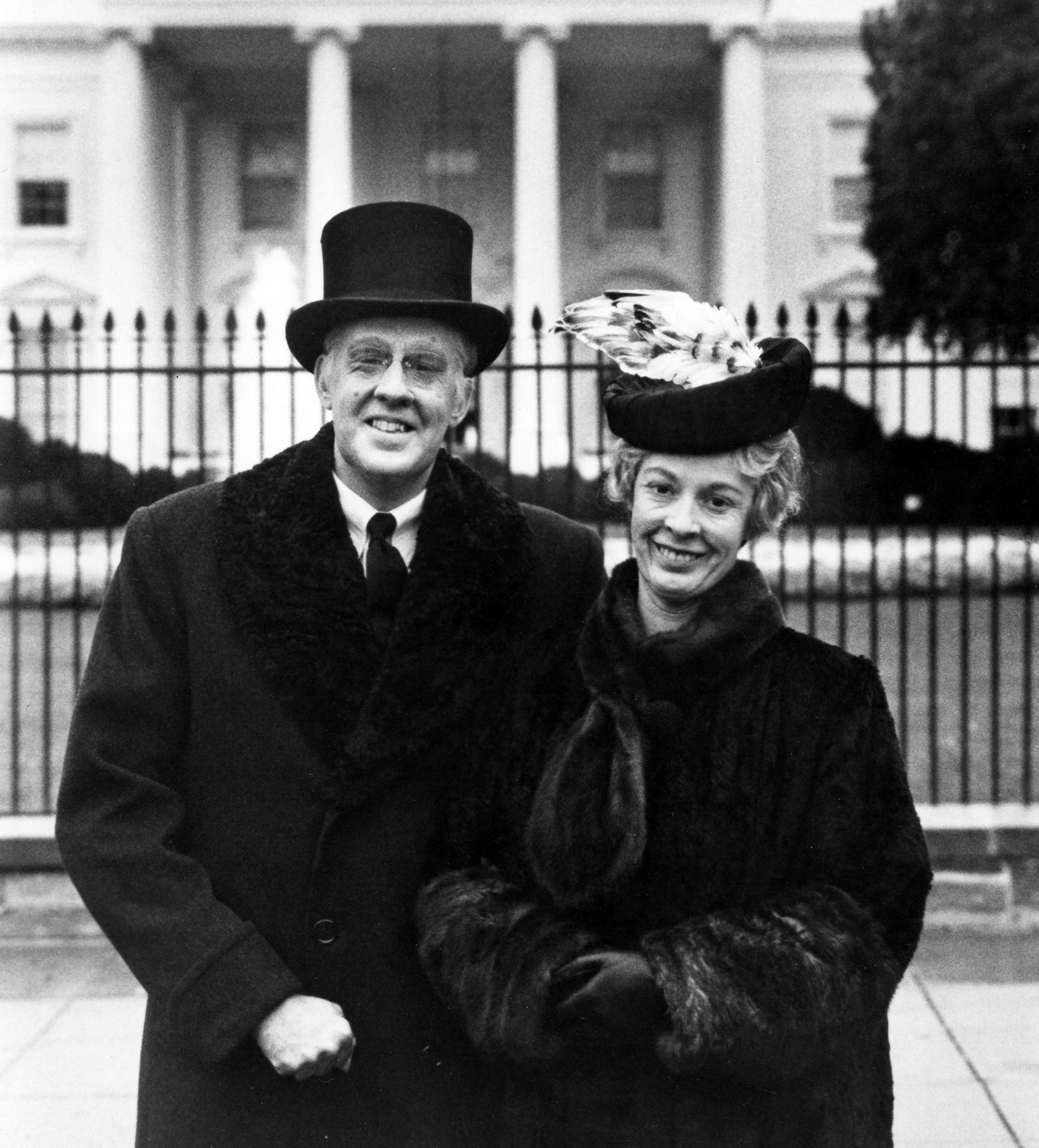 Edward Herrmann som Franklin D. Roosevelt och Jane Alexander som Eleanor Roosevelt i tv-filmen 'Eleanor and Franklin: The White House Years’