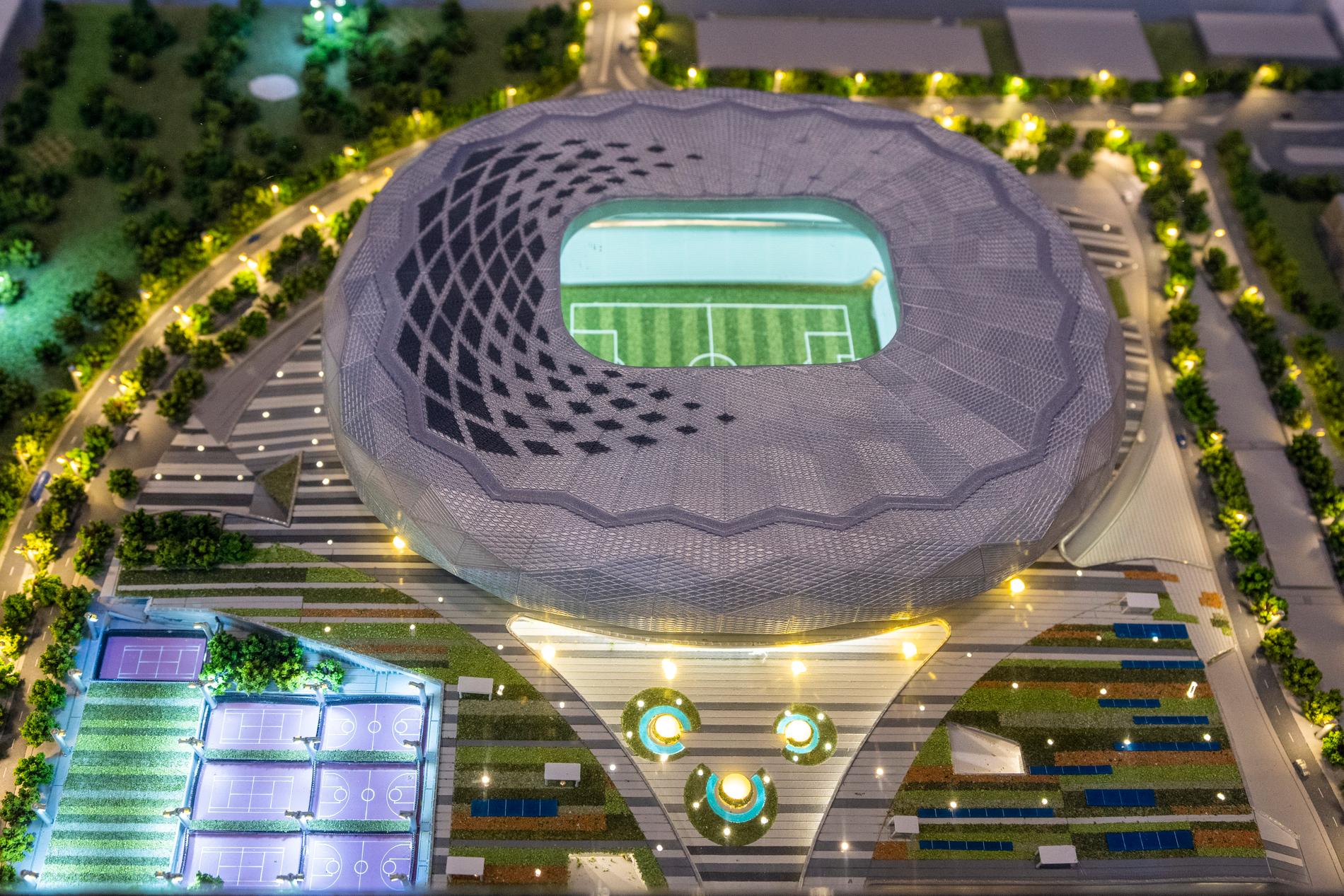 Education City Stadium, en av VM-arenorna i Qatar. 
