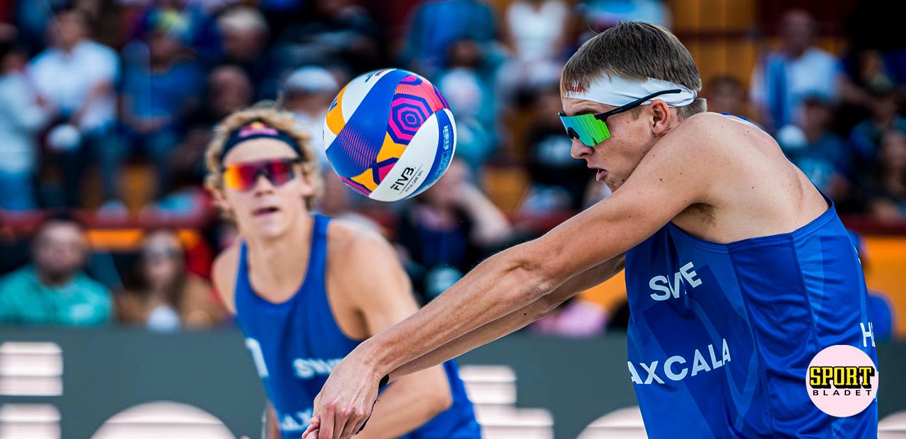 Sweden’s First Ever Medal in Senior WC Beach Volleyball: Silver Medal | David Åhman and Jonatan Hellvig