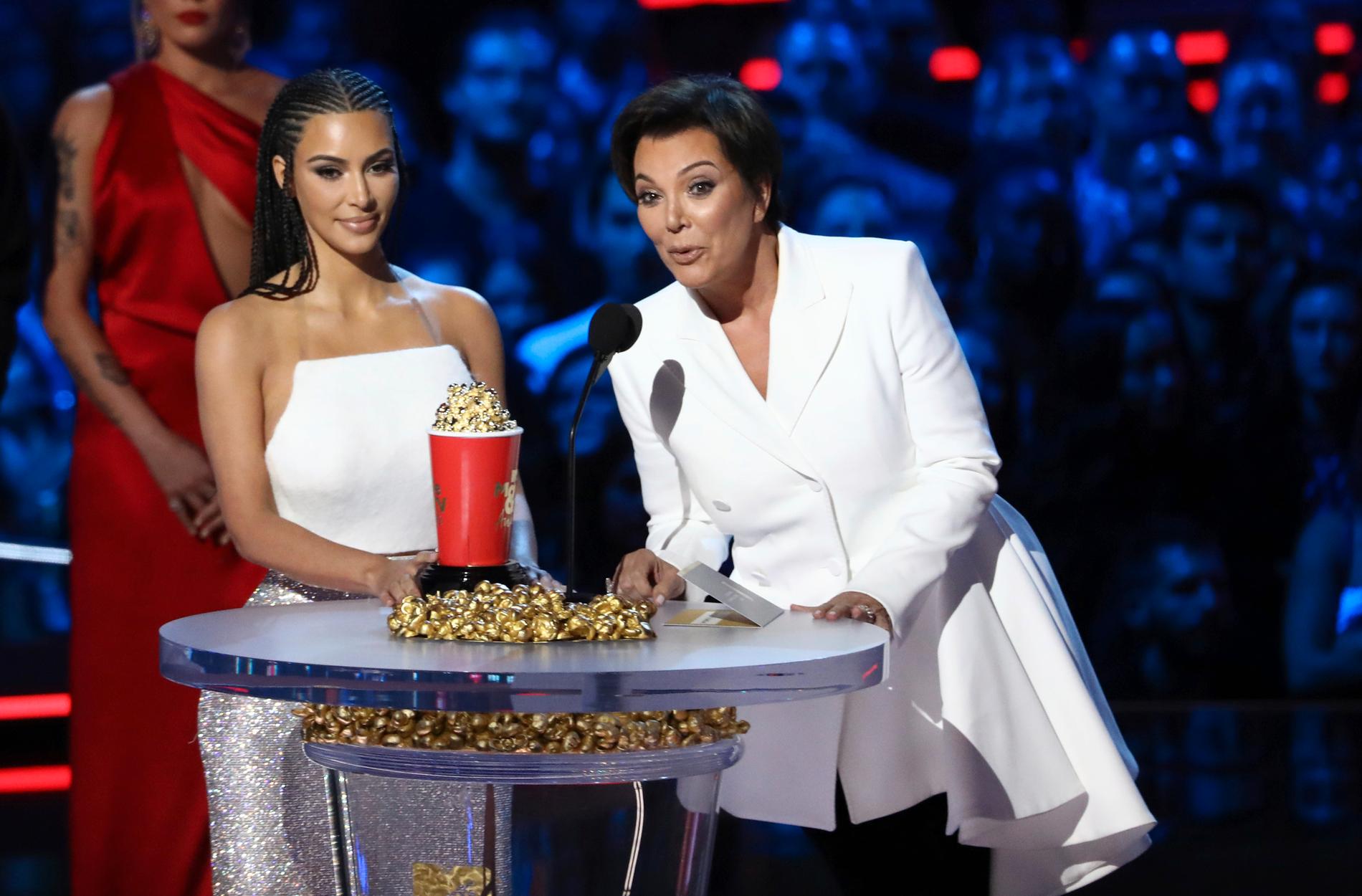 Kim Kardashian West och Kris Jenner.