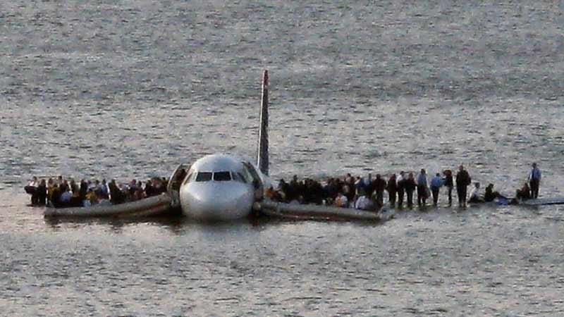 Olyckan på Hudsonfloden i januari 2009 slutade lyckligt.