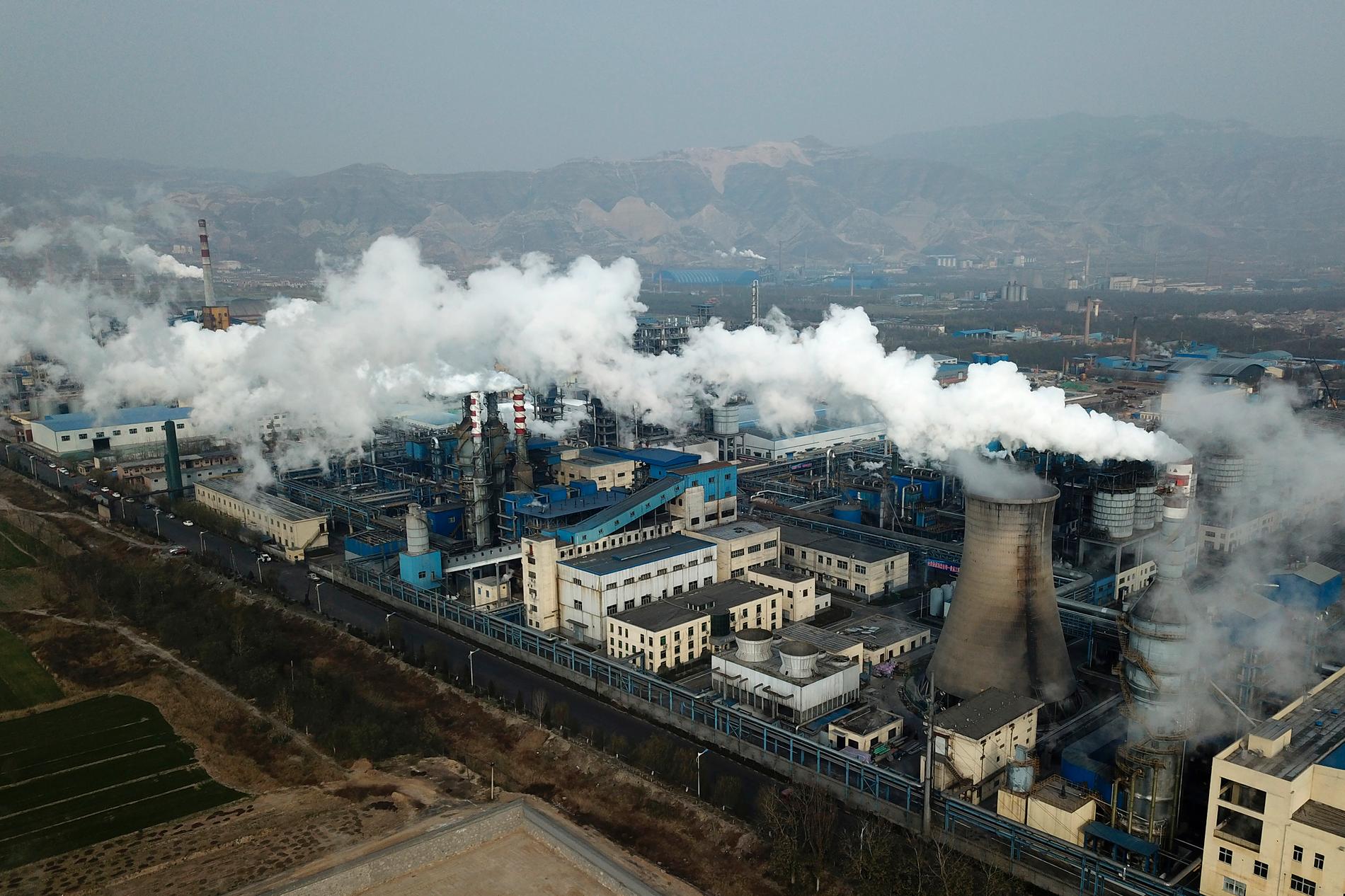 Kinas utbyggnad inom kolkraft är den snabbaste på fem år.