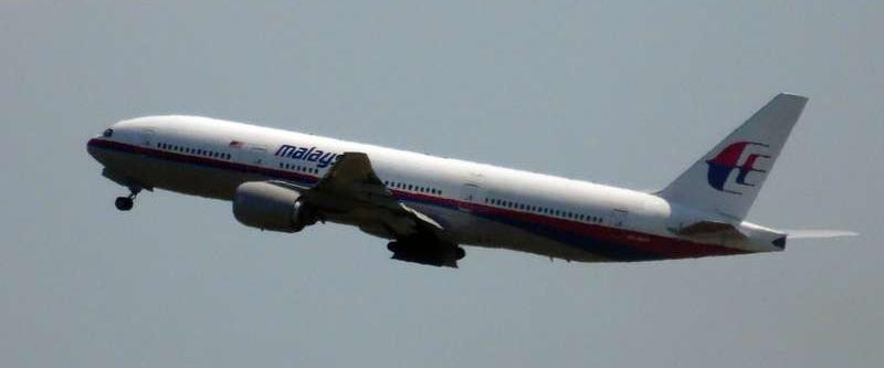 Malaysian Airlines Boeing 777 MH17 vid starten från flygplatsen Schipol i Nederländerna. Planet skulle aldrig nå fram till sin destination.