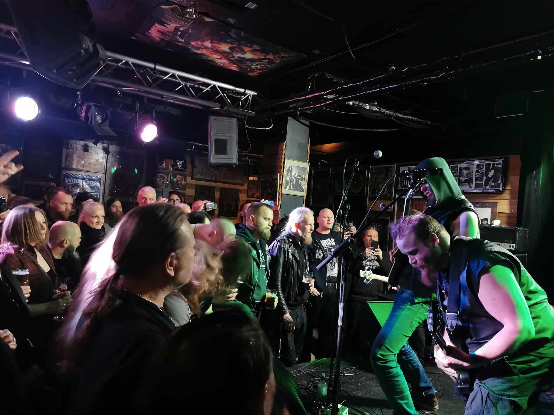 Det svenska black metal-bandet Kvaen är ett av många band som har spelat på hårdrockklubben The Abyss i Göteborg de senaste sju åren. Snart stänger klubben ner.