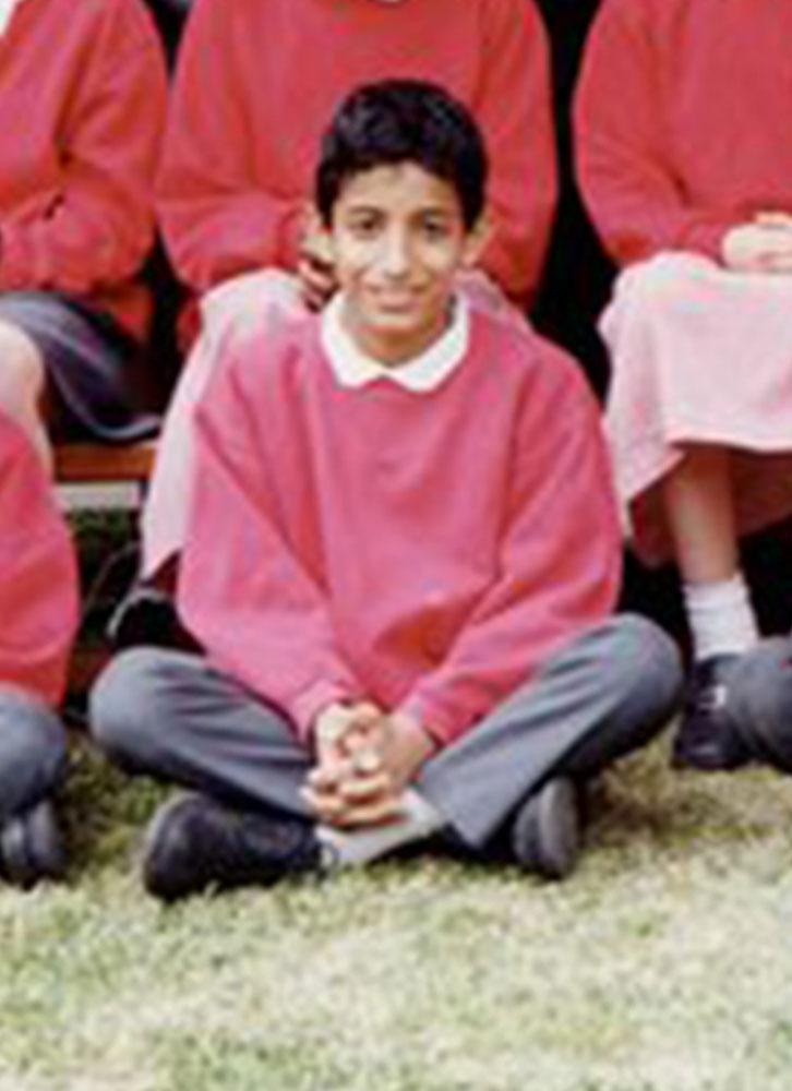 Mohammed Emwazi som 10-åring på ett skolfoto.