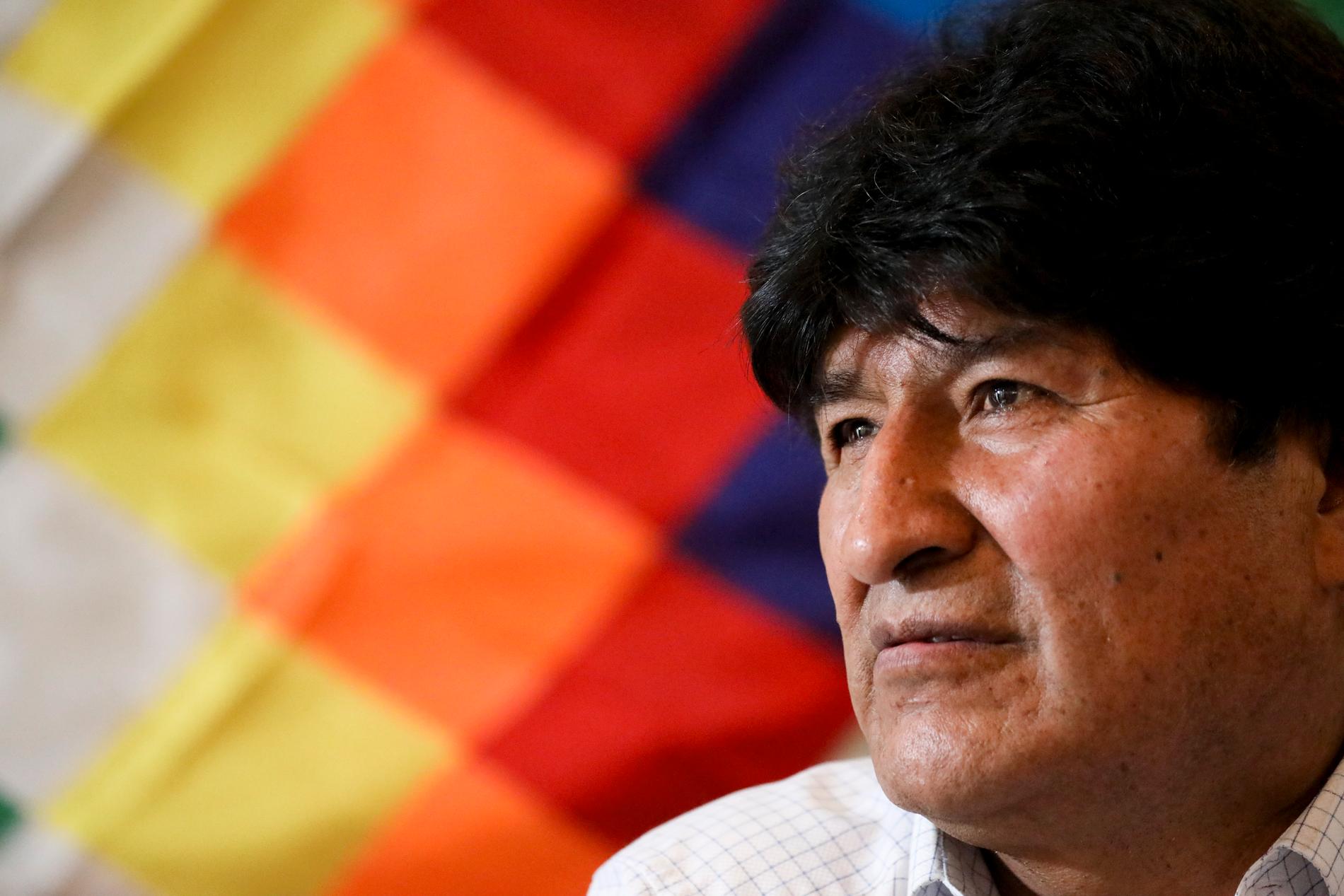 Evo Morales. Arkivbild.