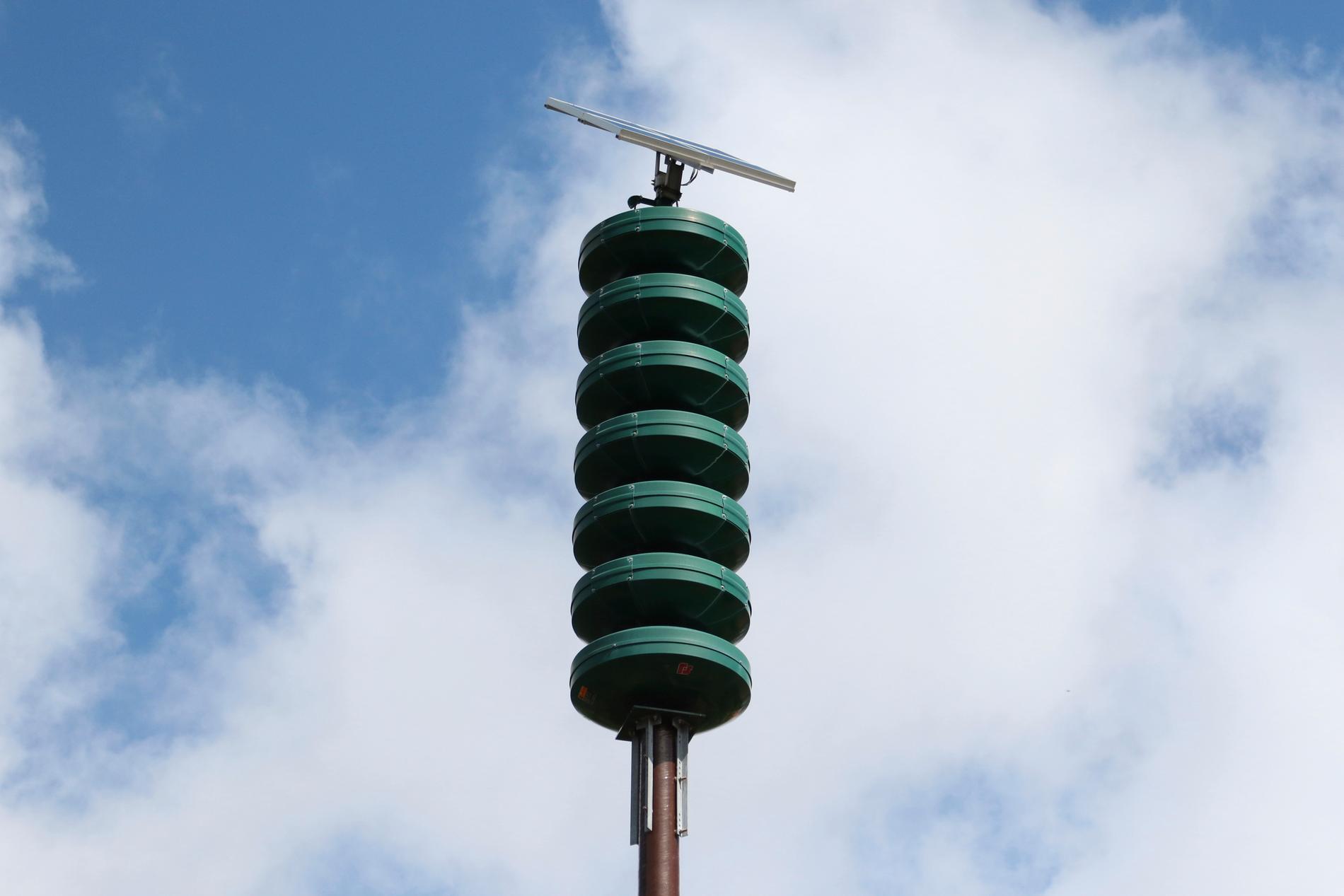 Varningssystem i Hawaii som ska skicka ut sirener vid katastrofer.