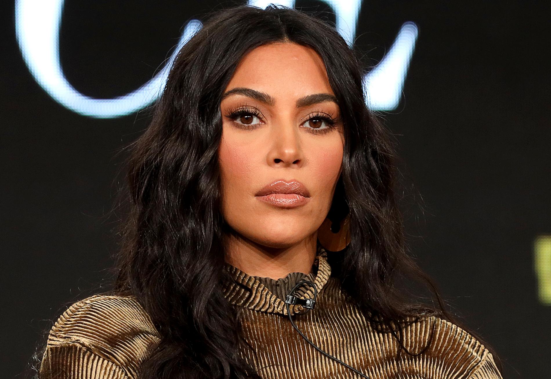 Kim Kardashian var nära på att få besök av en 24-årig man. 
