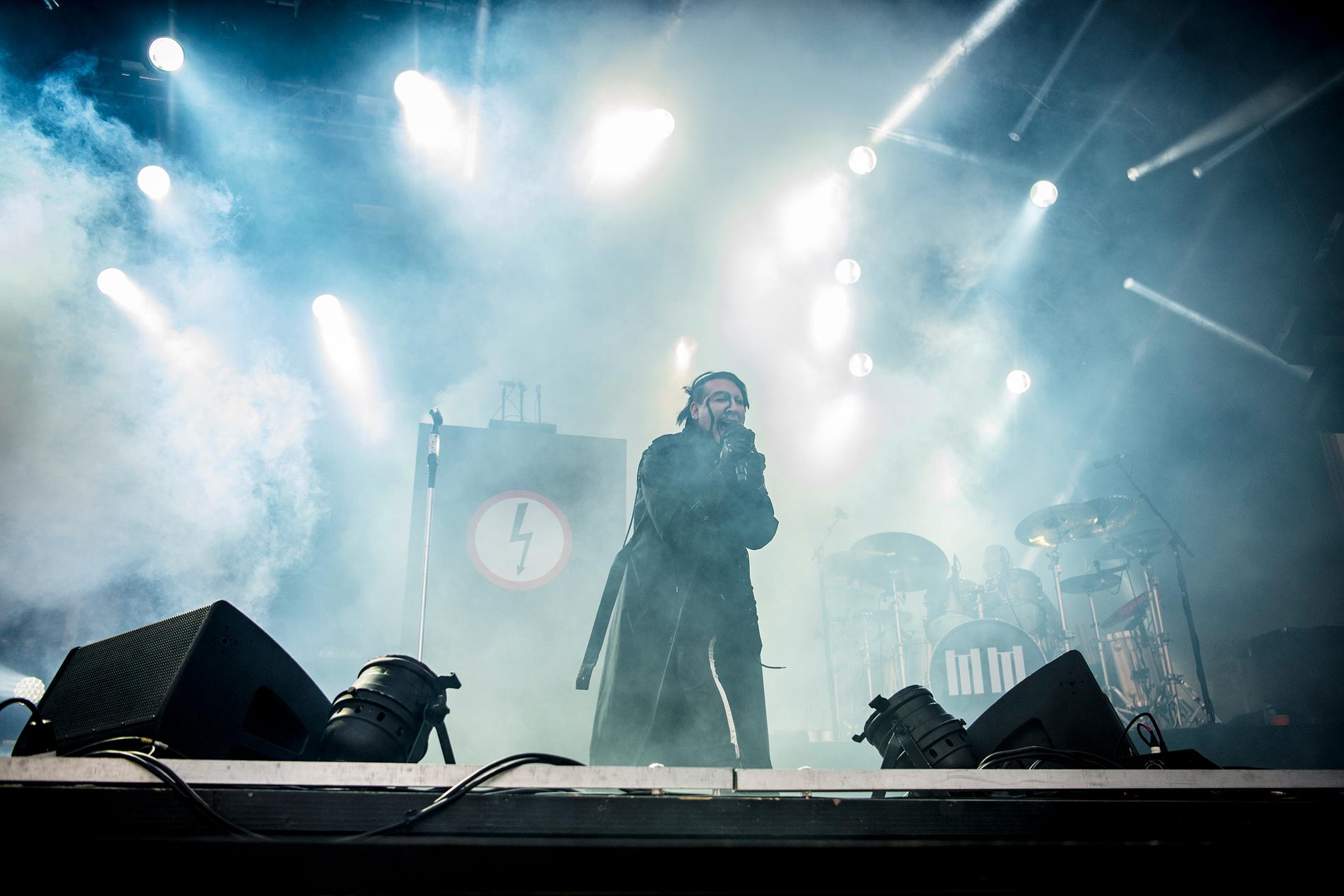 Marilyn Manson på Gröna Lund.
