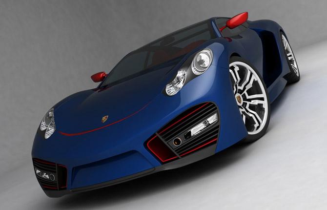 Så här vill designern Emil Baddal att nästa Porsche ska se ut.