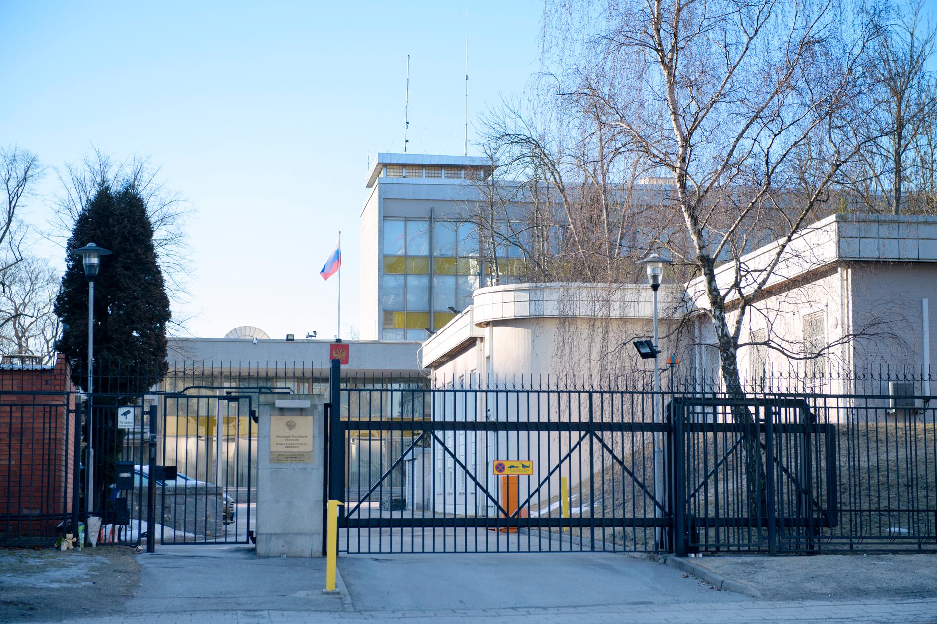 Den ryska ambassaden i Stockholm