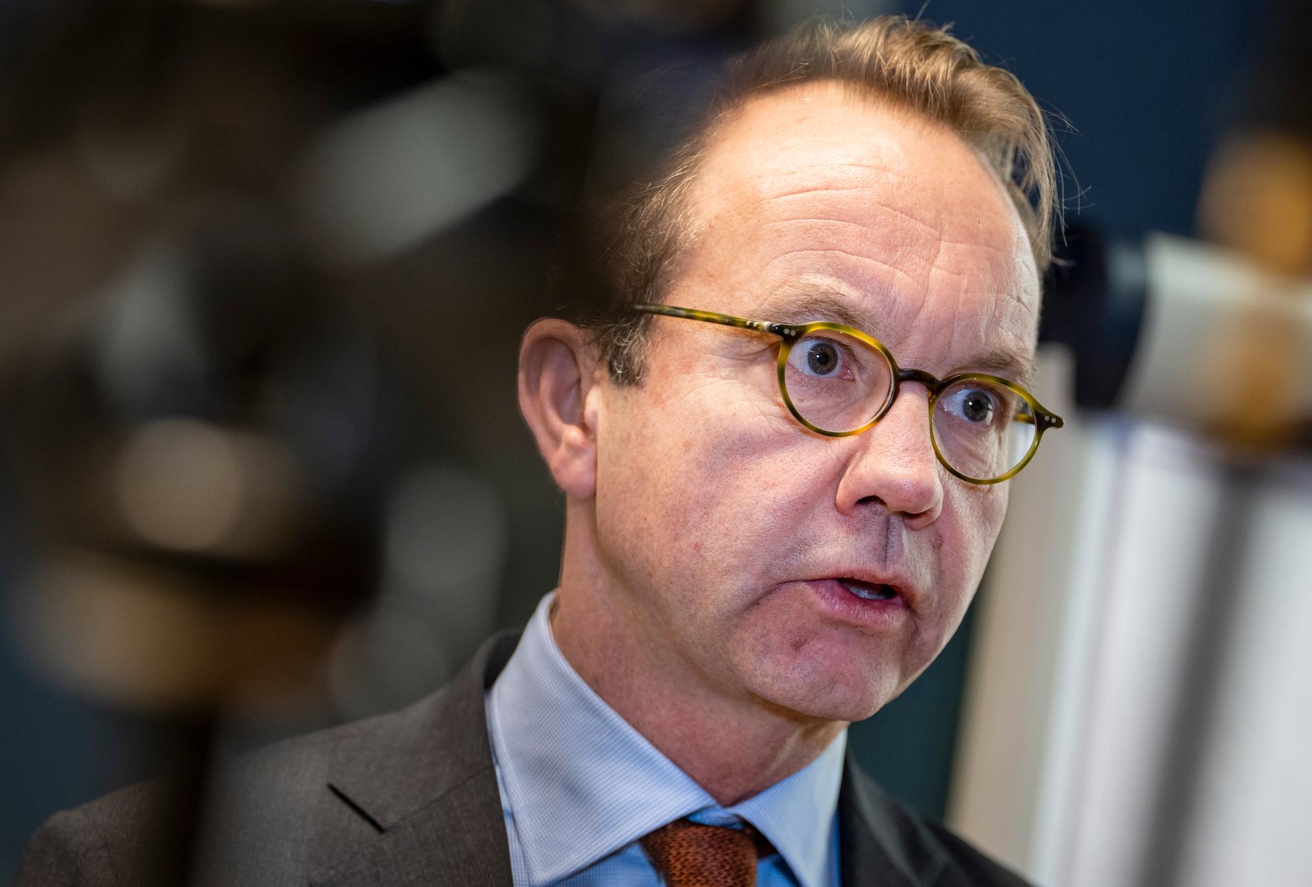 Björn Eriksson, generaldirektör Läkemedelsverket, vill att mediciner och vaccin ska kunna produceras i Sverige vid kris eller krig. Arkivbild.