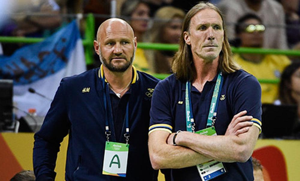 Ola Lindgren och Staffan Olsson under OS i Rio