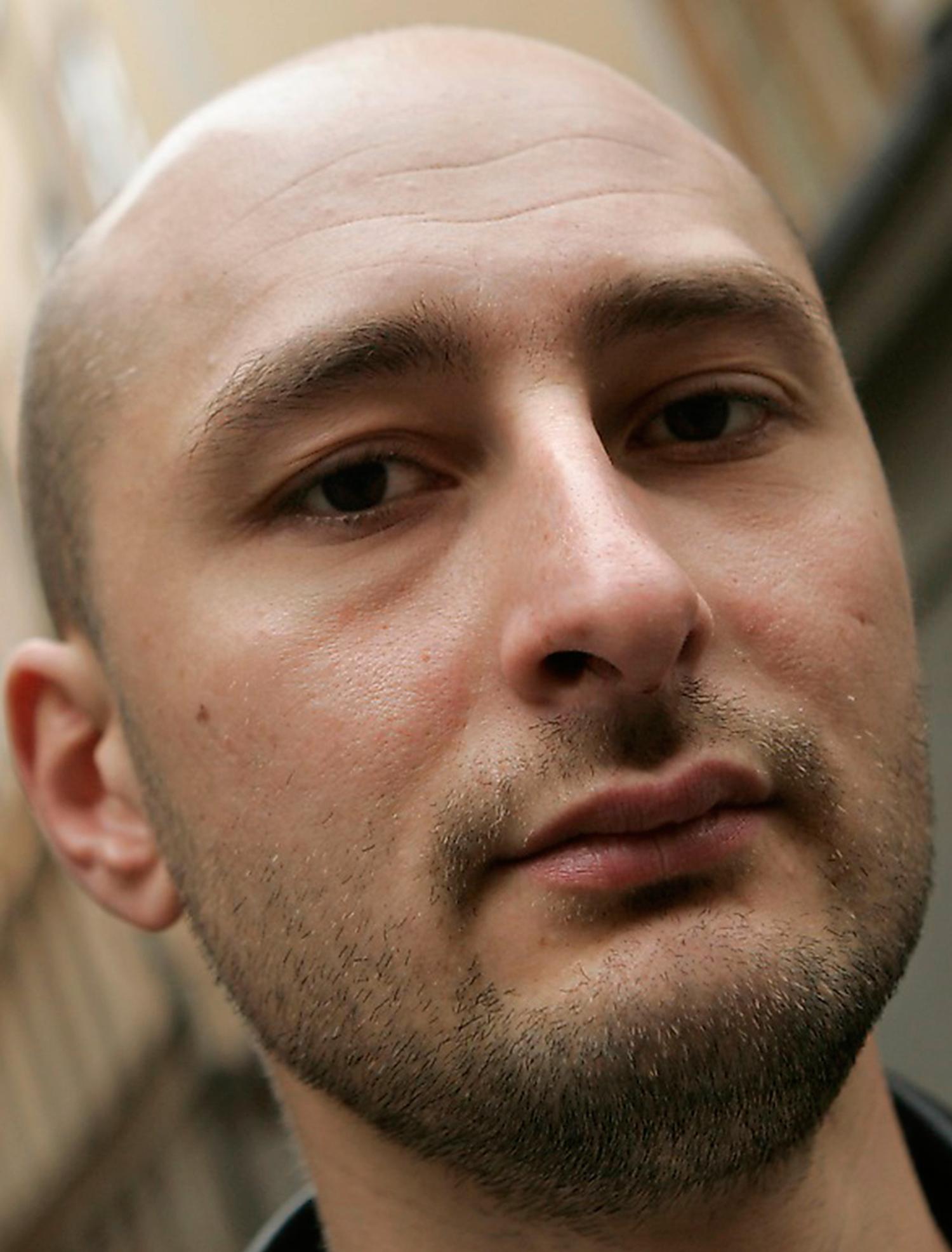 Författaren och frilansjournalisten Arkadij Babtjenko skickades till kriget i Tjetjenien som 18-åring. Foto: TT