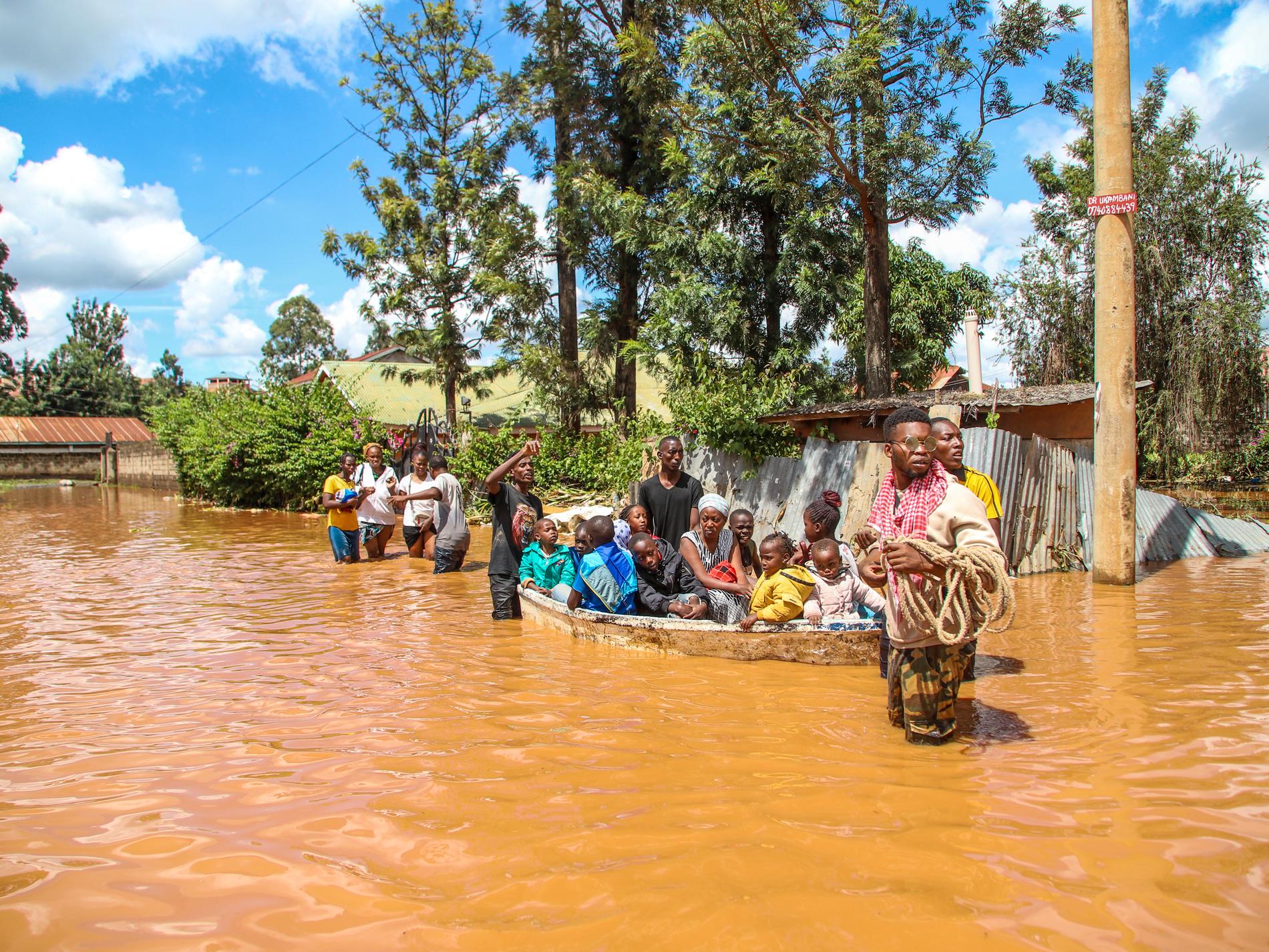 Dödssiffran stiger efter översvämning i Kenya