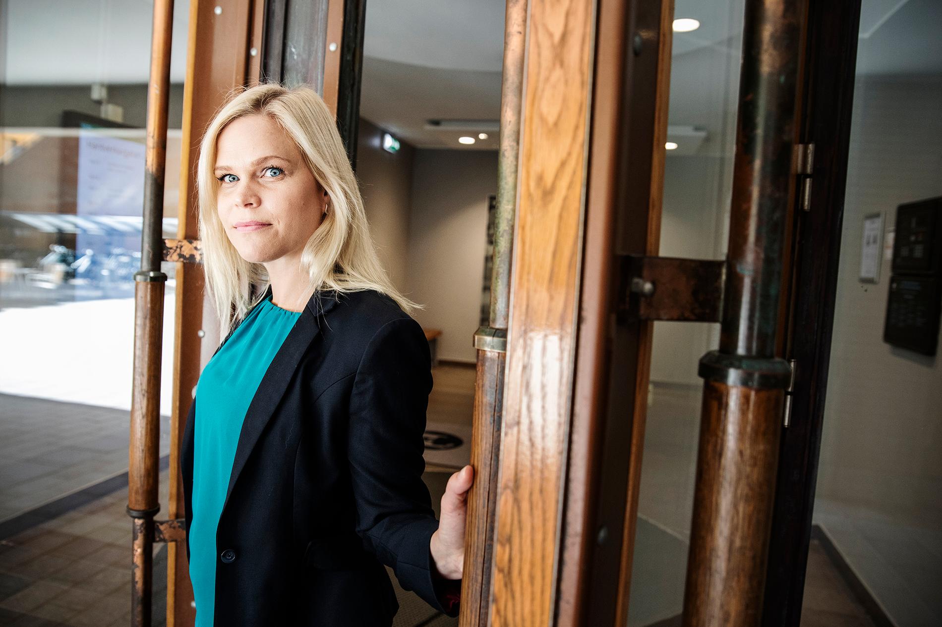 Paulina Brandberg, åklagare vid Riksenheten mot internationell och organiserad brottslighet. 