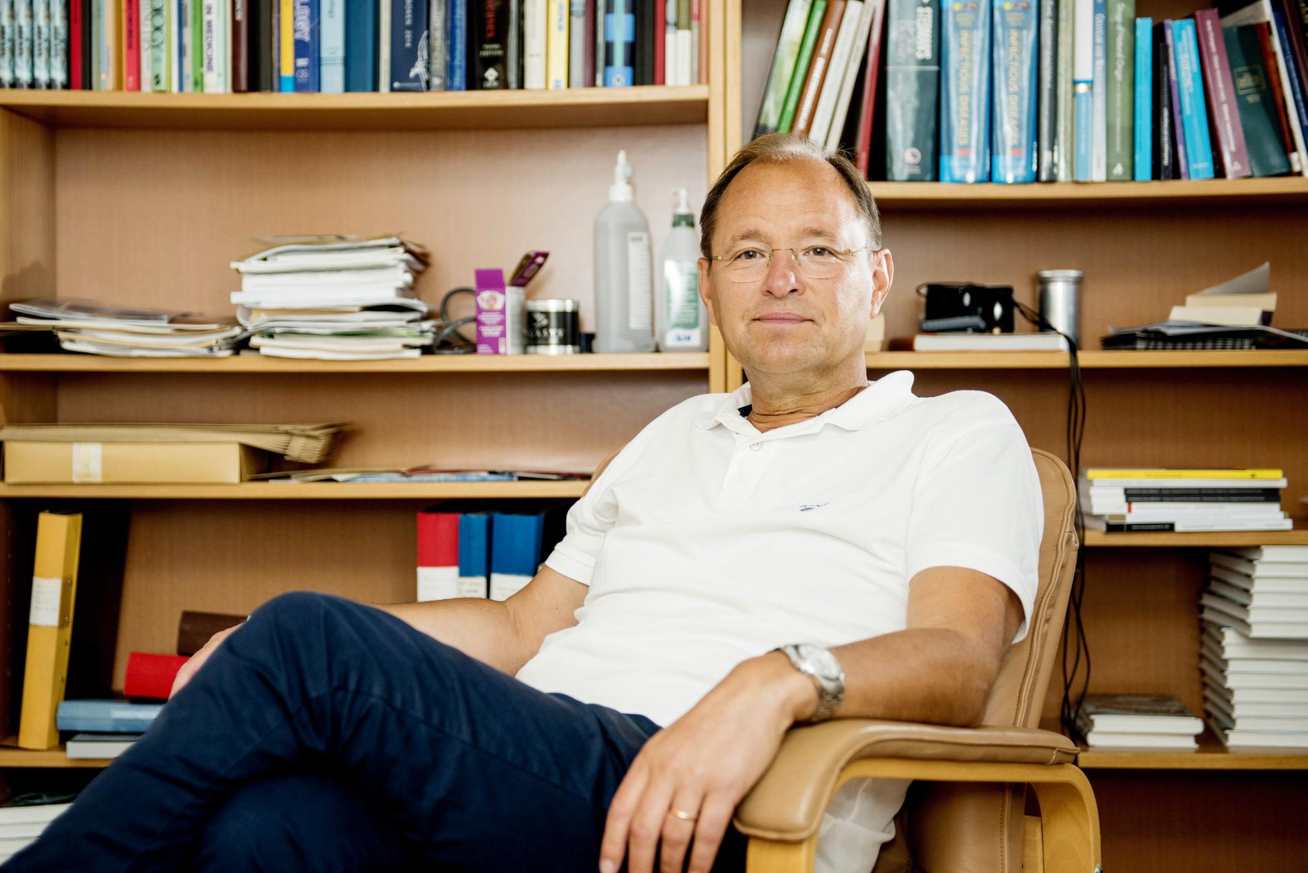 Björn Olsen, överläkare i infektionssjukdomar vid Akademiska sjukhuset i Uppsala