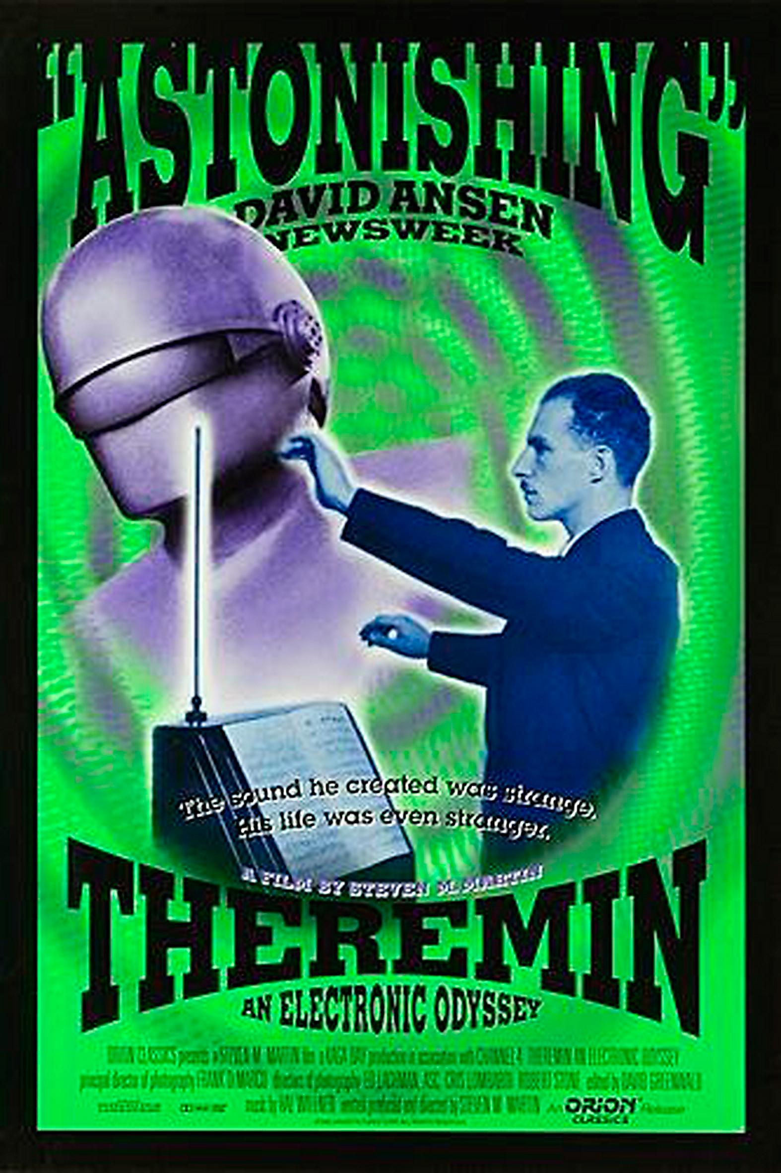Thereminens fader Filmen ”Theremin: an electronic odyssey” handlar om Léon Theremin som uppfann det elektroniska musikinstrumentet theremin. I signaturen till deckarserien ”Morden i Midsomer” är det theremin som spelas.