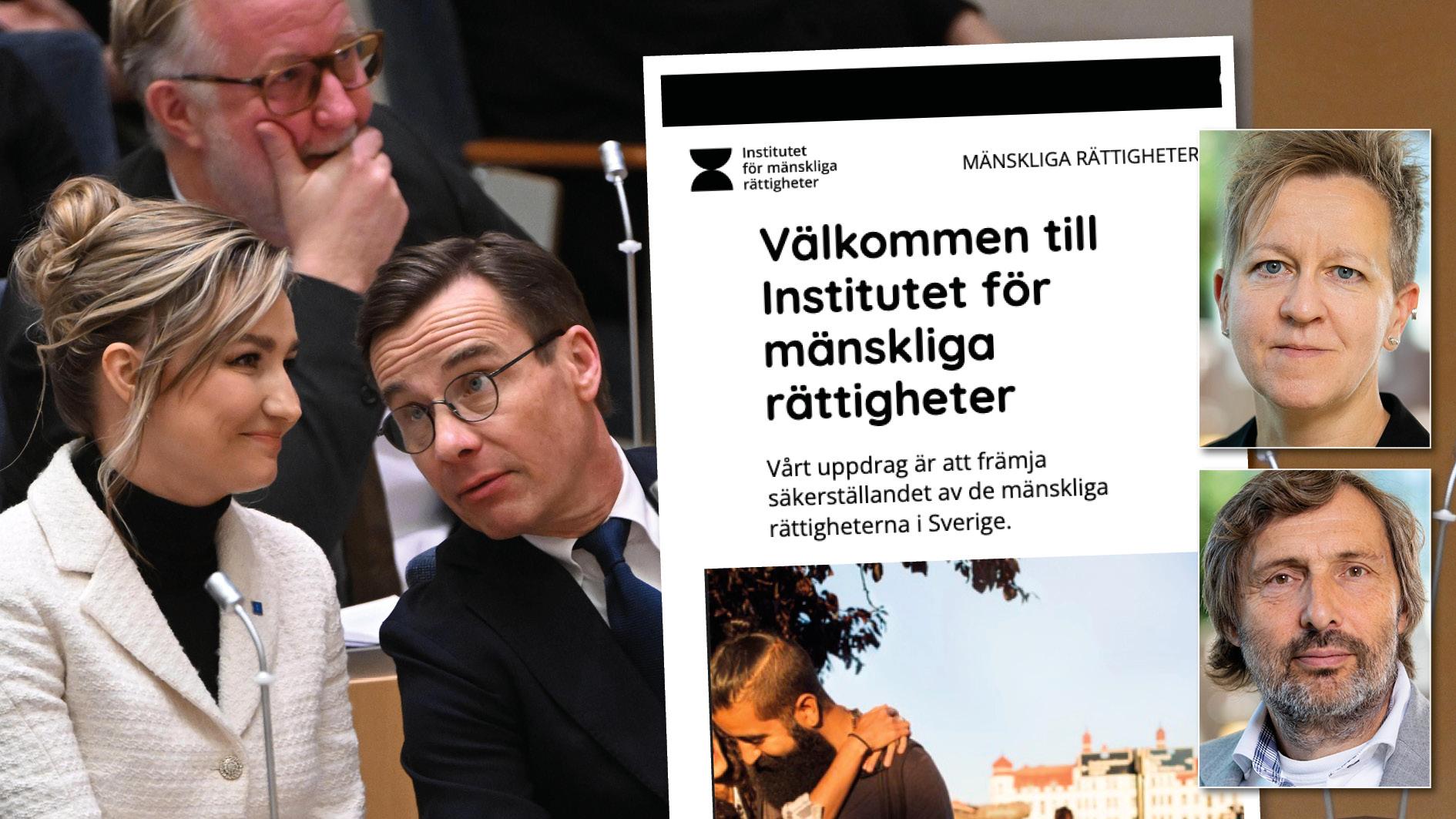 SD vill lägga ner Institutet för mänskliga rättigheter. Det är ytterst allvarligt att regeringen möter dessa absurda krav med en total tystnad, skriver Ulrika Westerlund och Jan Riise, Miljöpartiet.