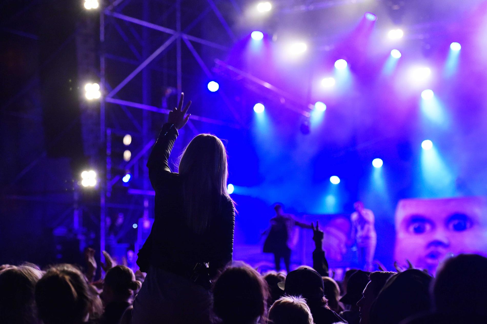 Musikfestivalen ”Putte i parken” i Karlstad.