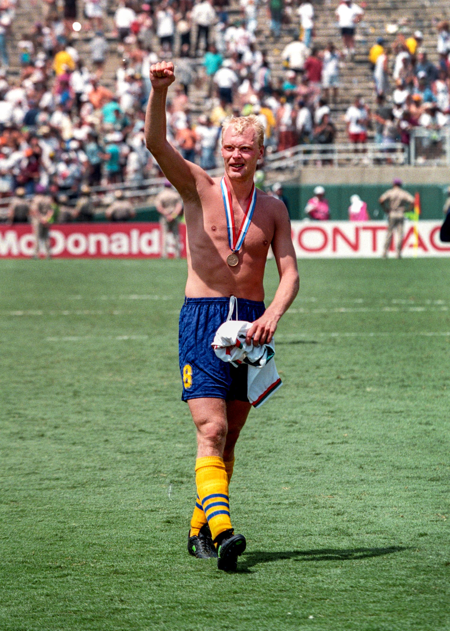 Klas Ingesson under VM 1994. 