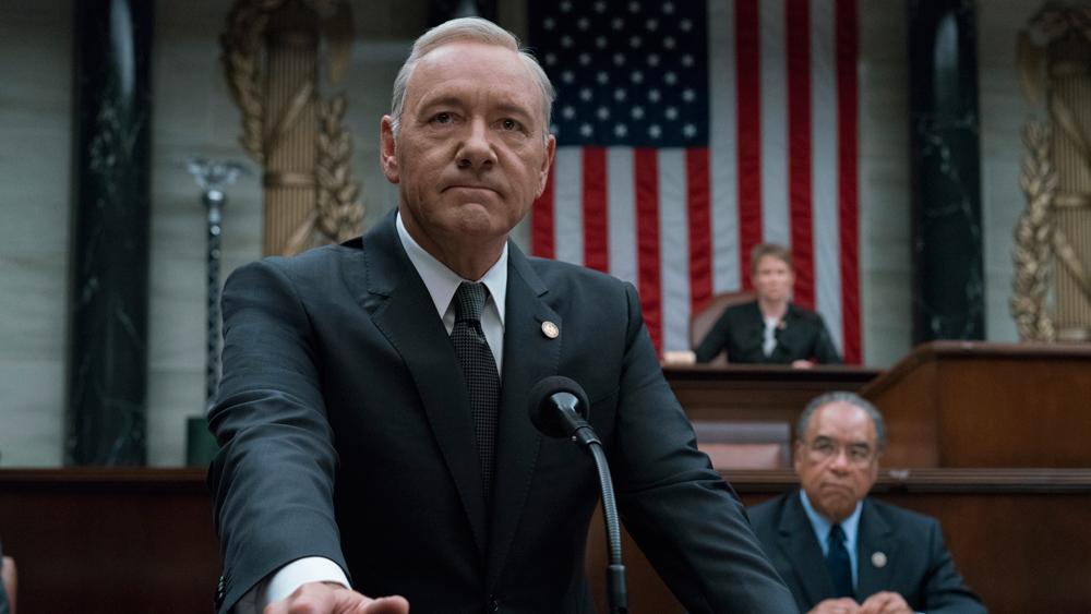 Kevin Spacey i ”House of cards”.