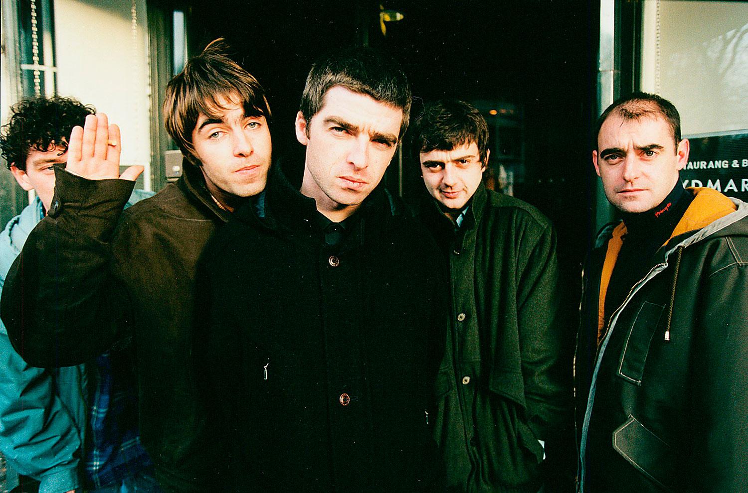 Oasis, ett av de mest kända Manchester-banden.