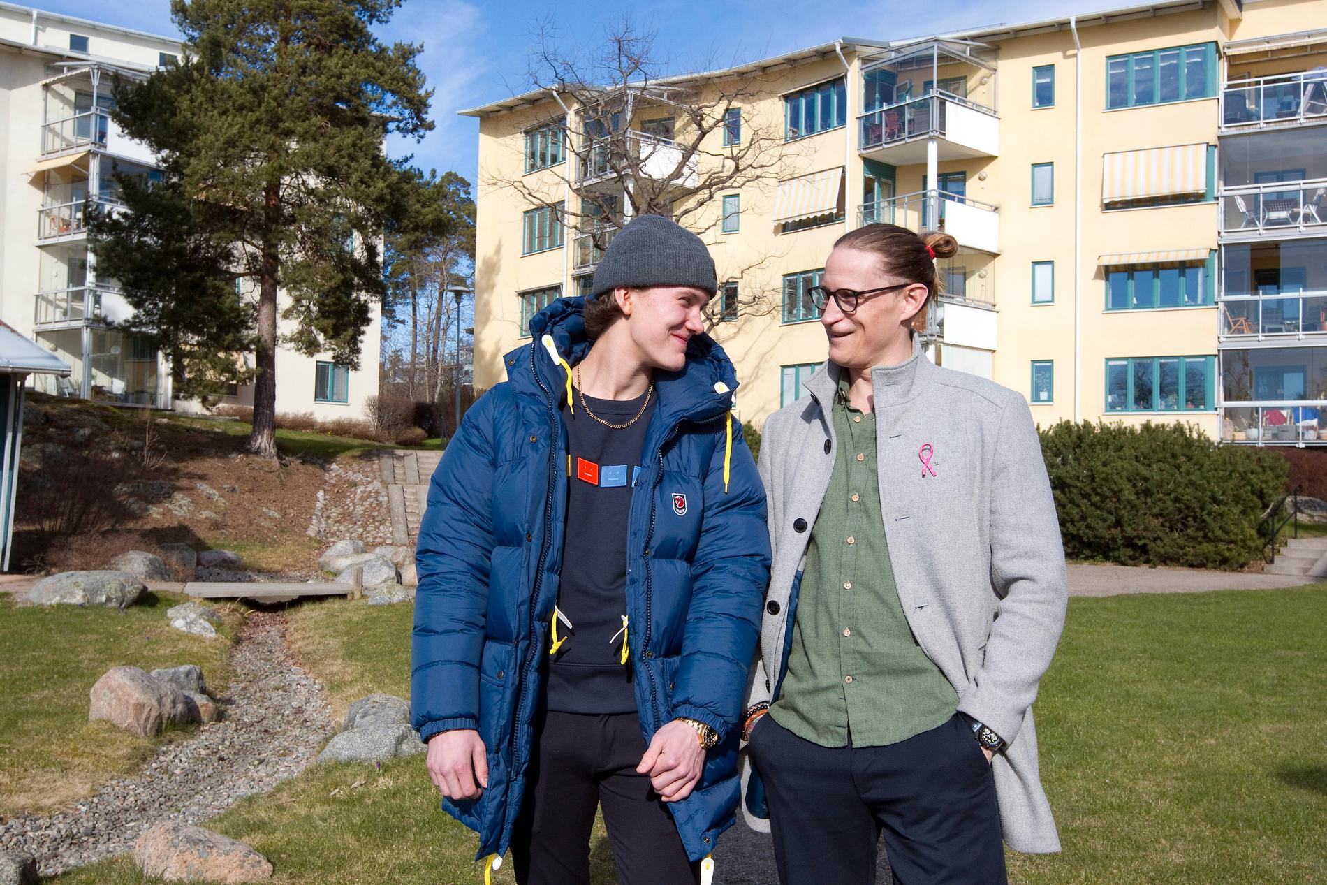 Mattias Höglund och Jonte Hedström – i dag är båda friska från anorexi och föreläser för att hjälpa andra.