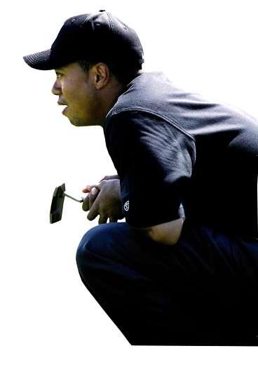 Tiger Woods bara skakade på huvudet när han fick höra nyheten om demonstrationen och sa: "Är det inte det ena så är det det andra".
