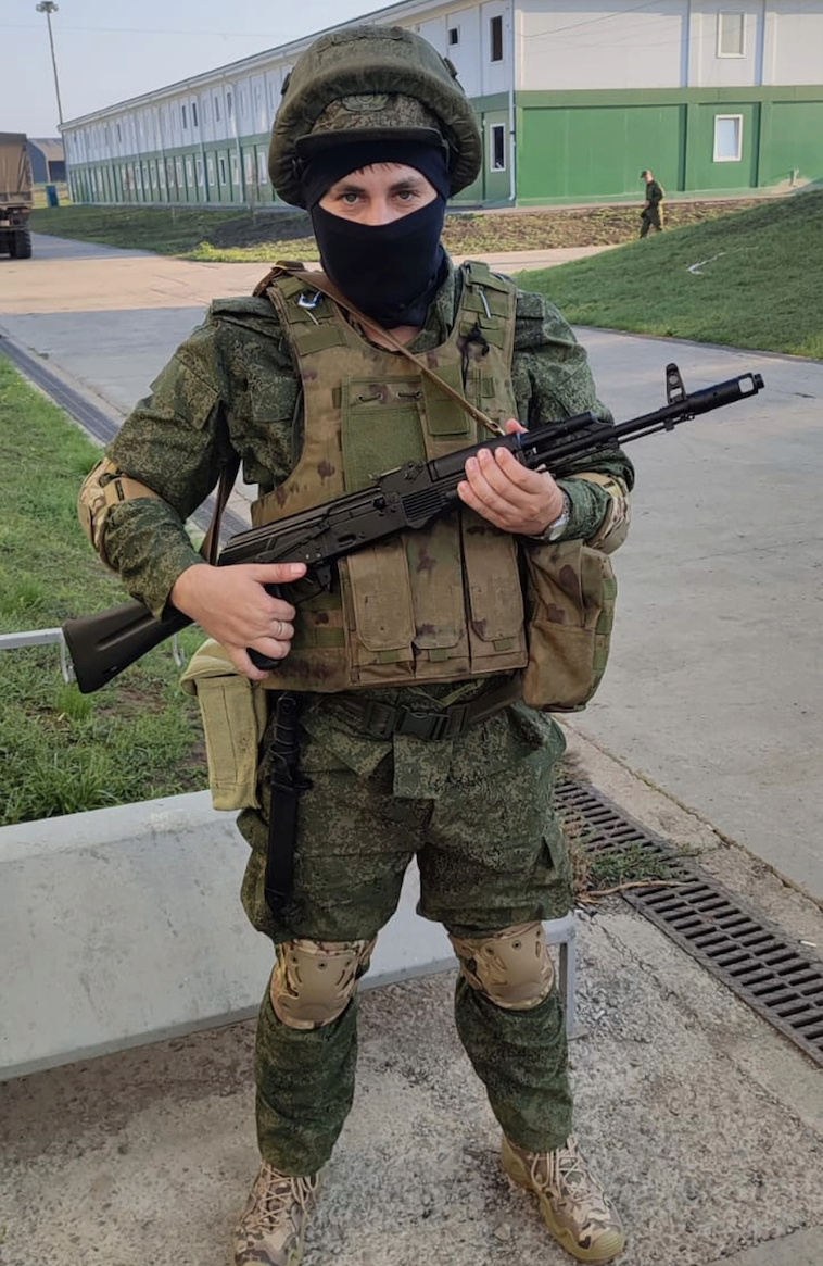 Ivan Ovlasjenko fick en veckas militärutbildning i Ryssland.
