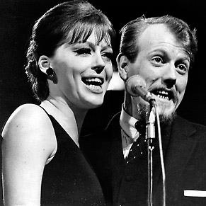 Melodifestivalen med Svante Thuresson, 1966.