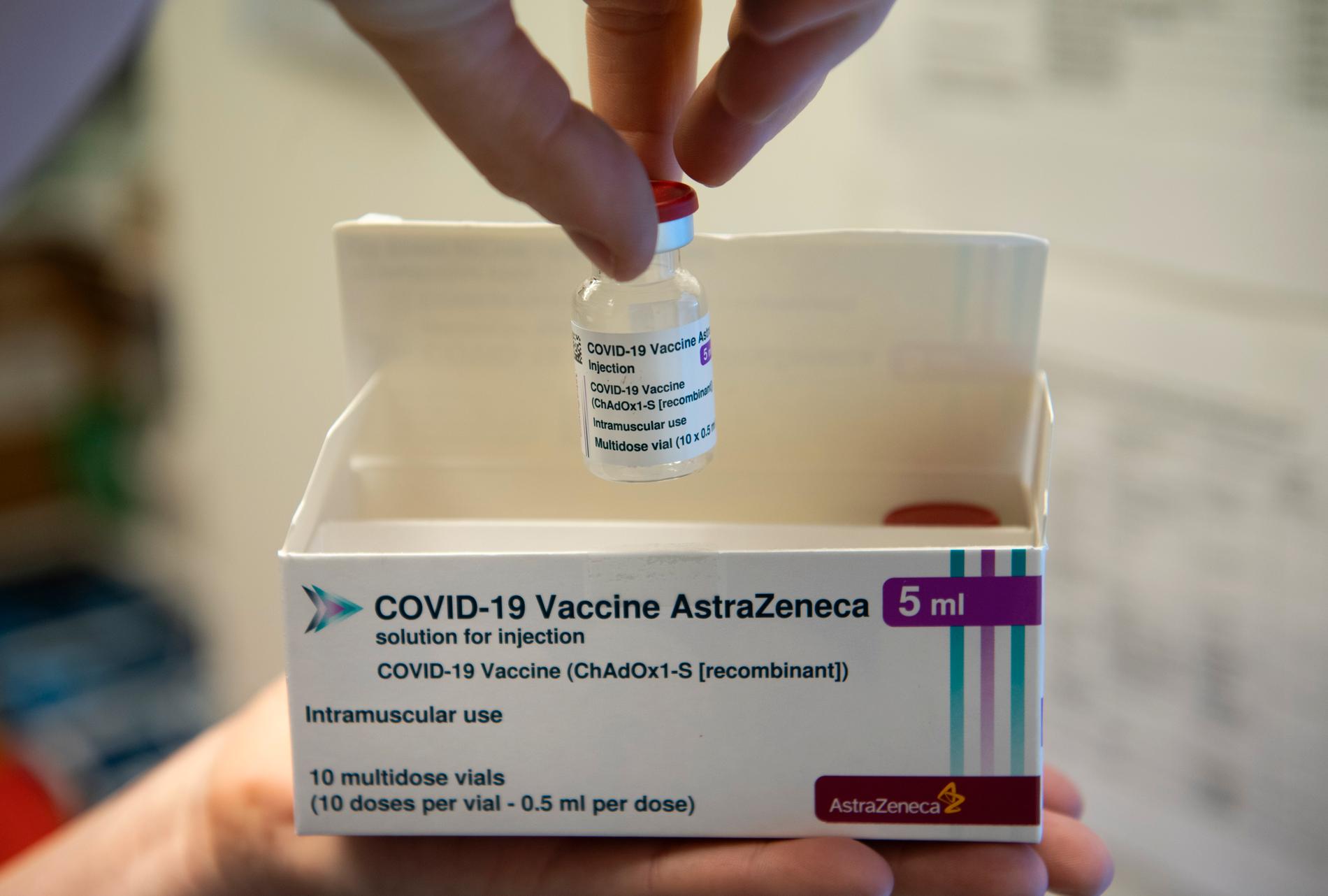 Astra Zenecas vaccin.